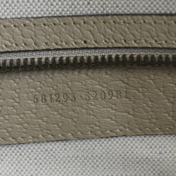 GUCCI Ophidia GG Supreme Canvas Duffle Bag Beige 681295