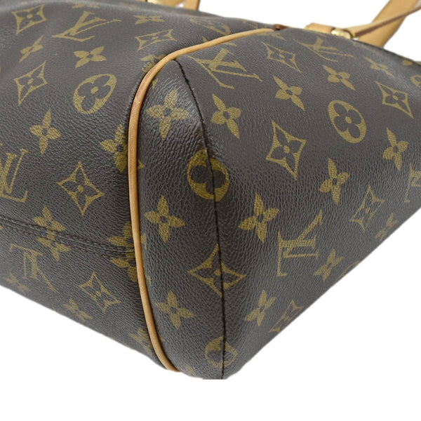 LOUIS VUITTON Totally PM Monogram Canvas Shoulder Tote Bag Brown