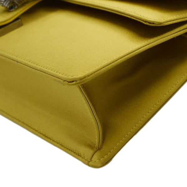 GUCCI Dionysus Small Satin Silk Crossbody Bag Gold 499623