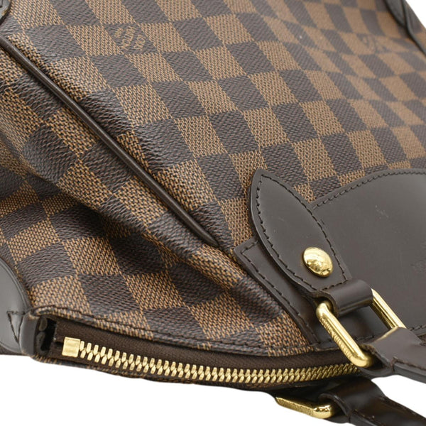 LOUIS VUITTON Verona PM Satchel Bag Brown corner look