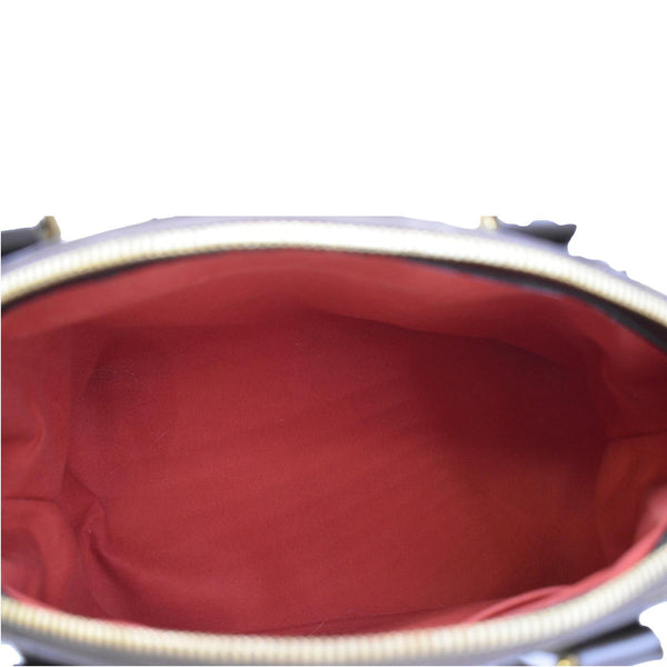 LOUIS VUITTON Verona PM Damier Ebene Satchel Bag Brown