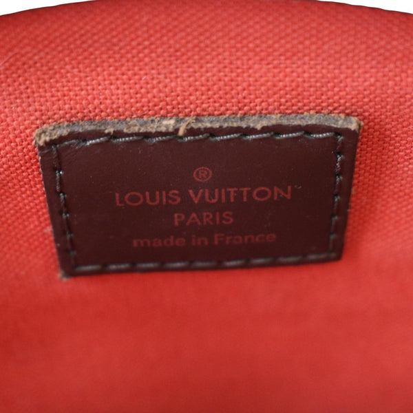 LOUIS VUITTON Verona PM Damier Ebene Satchel Bag Brown
