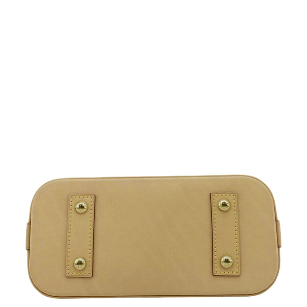 LOUIS VUITTON Alma BB Monogram Canvas Crossbody Bag Brown