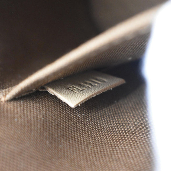 LOUIS VUITTON Alma BB Monogram Canvas Crossbody Bag Brown