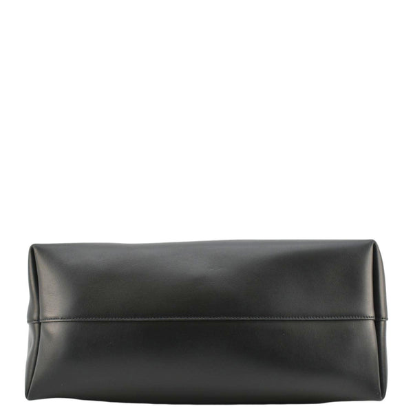 PRADA City Large Calf Leather Shopping Tote Shoulder Bag Black