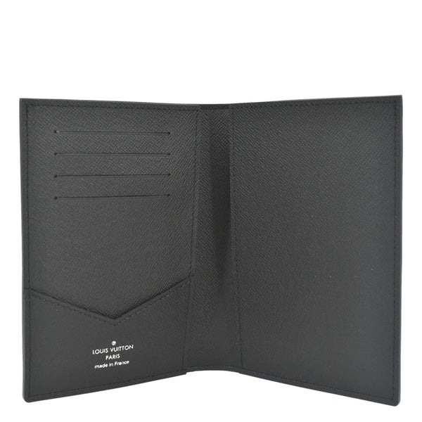 LOUIS VUITTON James Damier Graphite Canvas Wallet Black