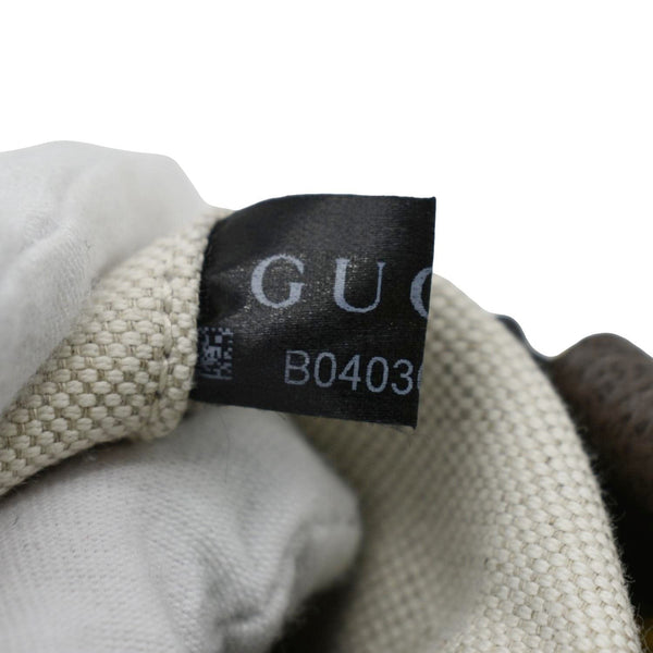 GUCCI Dollar Ophidia Web Small GG Supreme Monogram Canvas New Acero Shoulder Bag Beige 735132