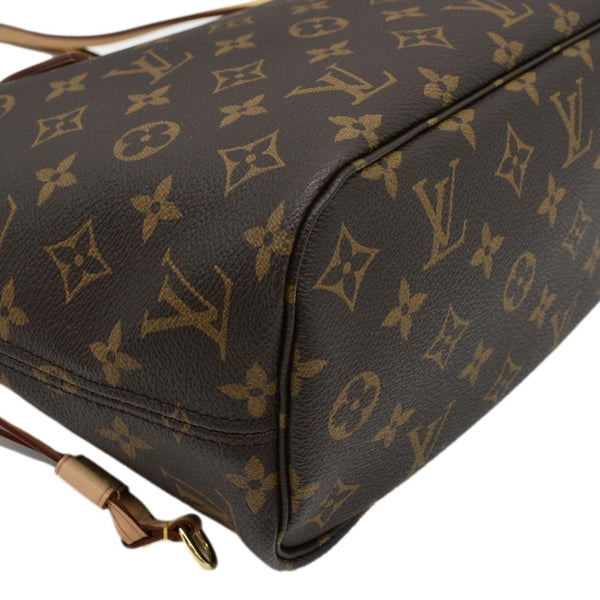 LOUIS VUITTON Neverfull PM Monogram Canvas Tote Bag Fuchsia