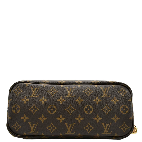 LOUIS VUITTON Neverfull PM Monogram Canvas Tote Bag Fuchsia
