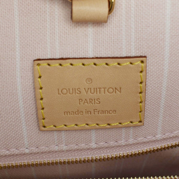 LOUIS VUITTON Onthego GM By The Pool Raffia Canvas Tote Bag Multicolor