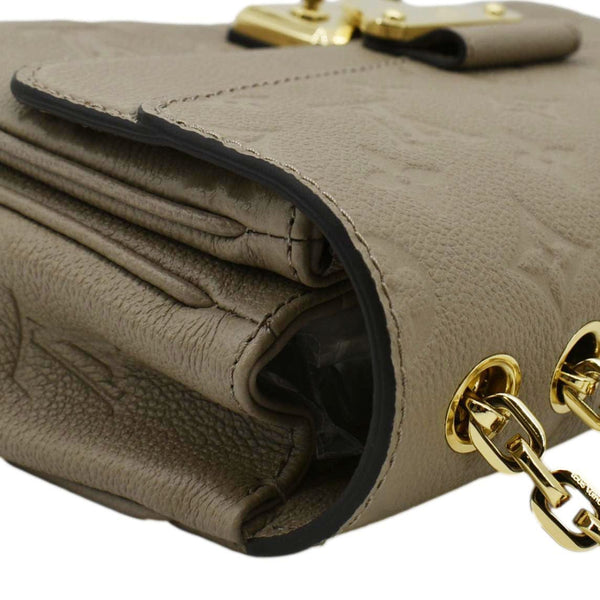 LOUIS VUITTON Marceau PM Monogram Empreinte Leather Shoulder Bag Turtledove