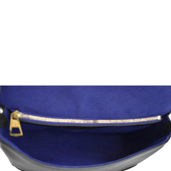 LOUIS VUITTON Diane Empreinte Leather Crossbody Bag Black