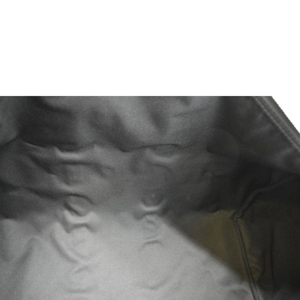 LOUIS VUITTON Keepall 50 Bandouliere Monogram Eclipse Travel Bag Black