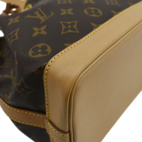 LOUIS VUITTON Noe BB Monogram Canvas Shoulder Bag Brown