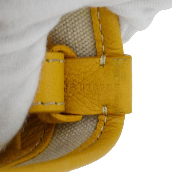GOYARD Petit Flot PM Canvas Bucket Bag Yellow