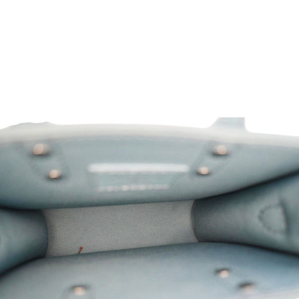 LOUIS VUITTON Sac Plat XS Damier Checkerboard Leather Crossbody Bag Turquoise