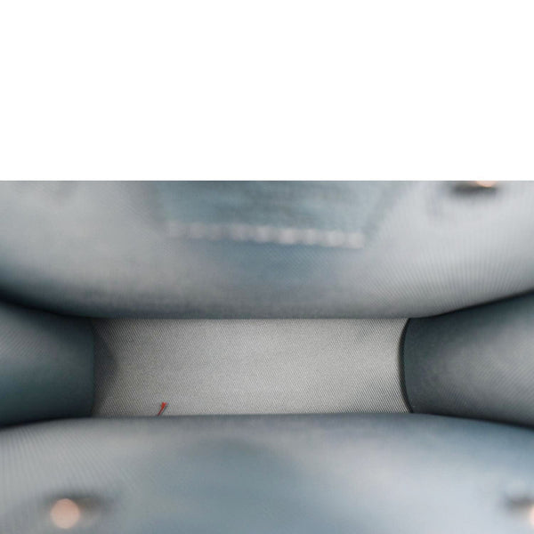 LOUIS VUITTON Sac Plat XS Damier Checkerboard Leather Crossbody Bag Turquoise