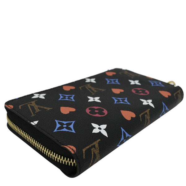 LOUIS VUITTON Game On Multicolor Monogram Canvas Zippy Wallet Black