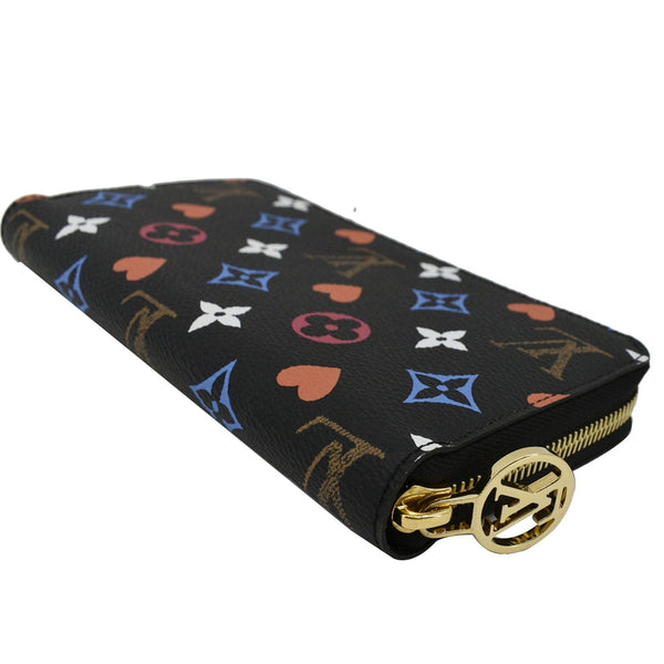LOUIS VUITTON Game On Multicolor Monogram Canvas Zippy Wallet Black