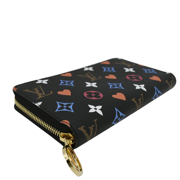 LOUIS VUITTON Game On Multicolor Monogram Canvas Zippy Wallet Black