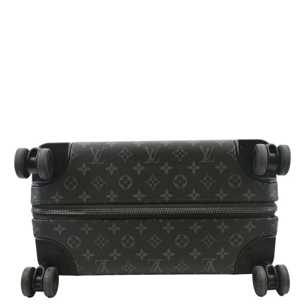 LOUIS VUITTON Horizon 55 Monogram Eclipse Canvas Rolling Suitcase Black