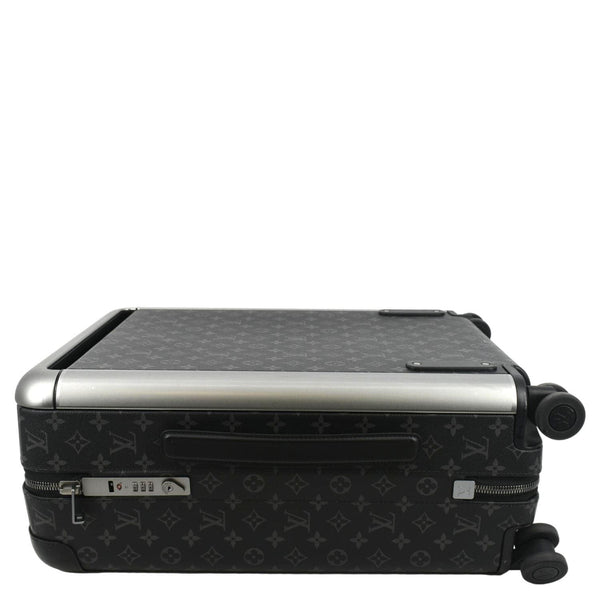 LOUIS VUITTON Horizon 55 Monogram Eclipse Canvas Rolling Suitcase Black