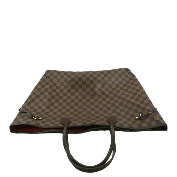 LOUIS VUITTON Neverfull GM Damier Ebene Tote Shoulder Bag Brown