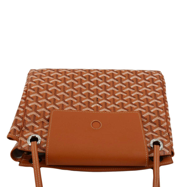 GOYARD Rouette Soft Canvas Shoulder Bag Orange