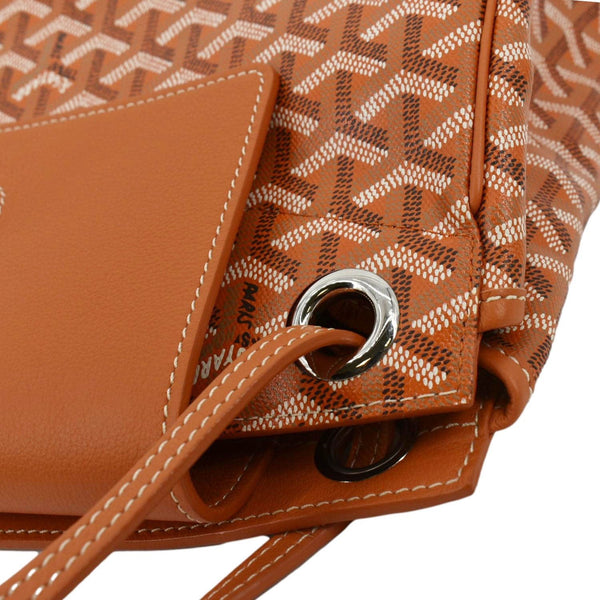 GOYARD Rouette Soft Canvas Shoulder Bag Orange
