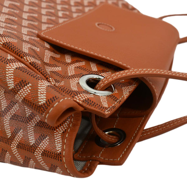 GOYARD Rouette Soft Canvas Shoulder Bag Orange