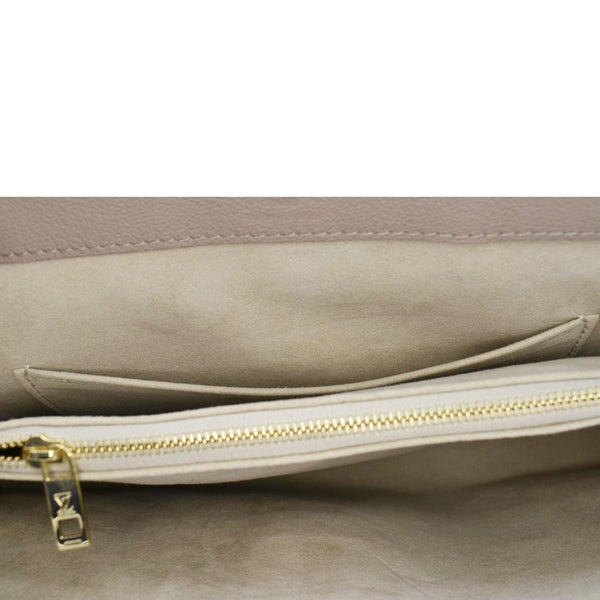 LOUIS VUITTON Very One Handle Calfskin Monogram Shoulder Bag Beige