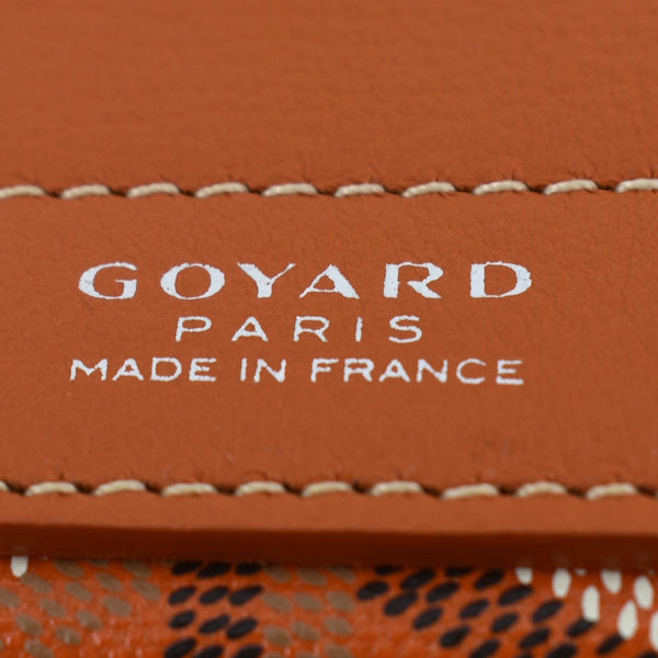 GOYARD Rouette Soft Canvas Shoulder Bag Orange