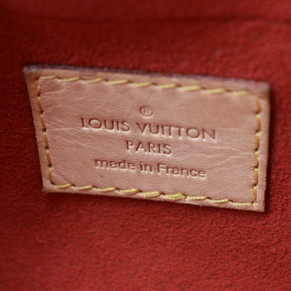 LOUIS VUITTON Pallas BB Monogram Canvas Shoulder Bag Brown