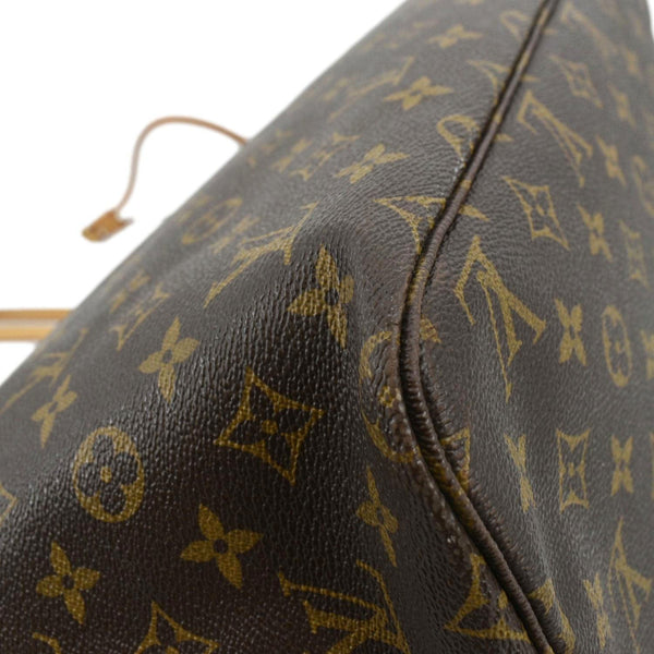 LOUIS VUITTON Neverfull GM Monogram Canvas Tote Bag Brown