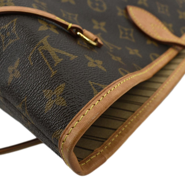 LOUIS VUITTON Neverfull GM Monogram Canvas Tote Bag Brown