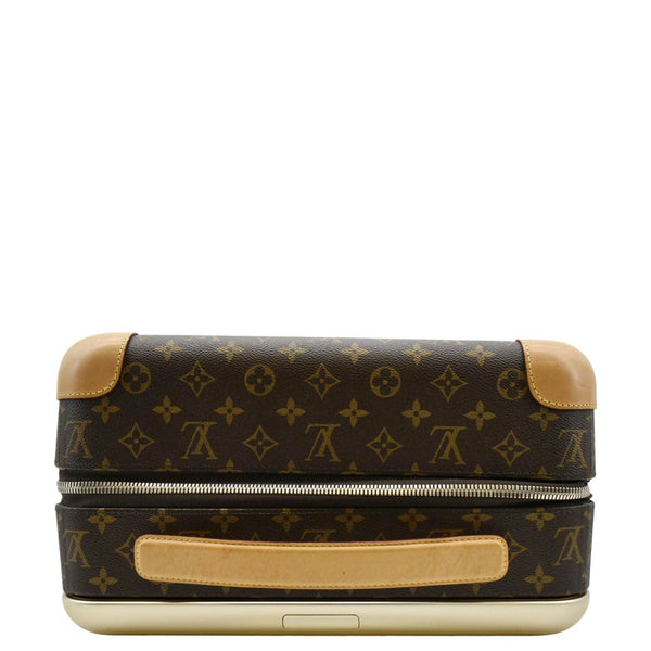 LOUIS VUITTON Horizon 55 Monogram Canvas Rolling Suitcase Brown