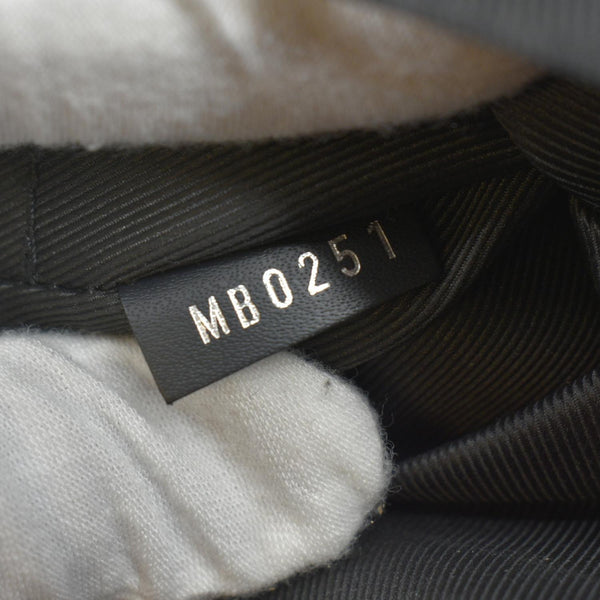 LOUIS VUITTON Avenue Sling Damier Graphite Backpack Bag Black