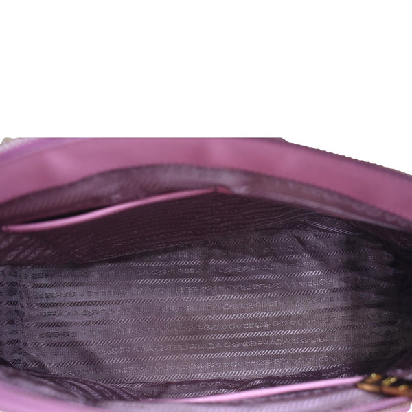 PRADA Galleria Double-Zip Medium Saffiano Leather Tote Bag Pink