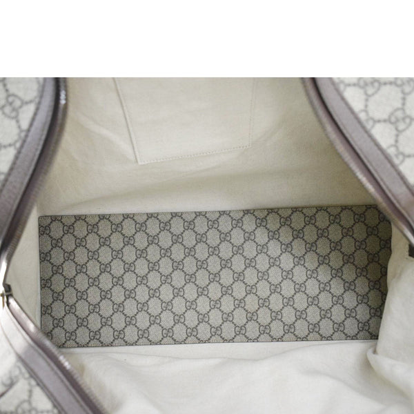GUCCI Ophidia Carry-on Medium GG Supreme Canvas Duffle Bag Beige 547953