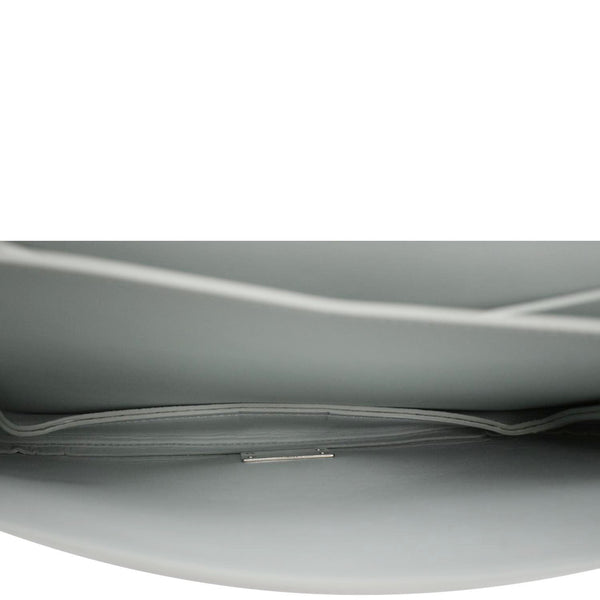 BOTTEGA VENETA Mount Envelope Python Leather Crossbody Bag Light Green