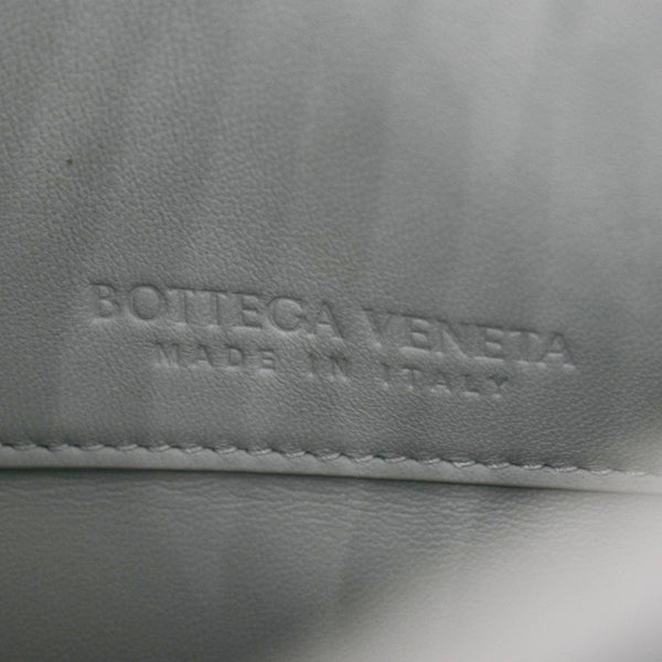 BOTTEGA VENETA Mount Envelope Python Leather Crossbody Bag Light Green