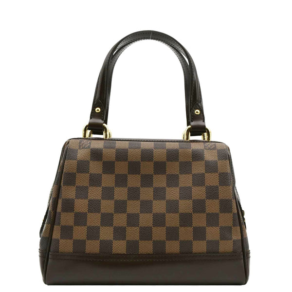 LOUIS VUITTON Knightsbridge Damier Ebene Satchel Bag Brown