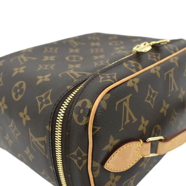 LOUIS VUITTON Nice BB Toiletry Monogram Canvas Vanity Case Brown