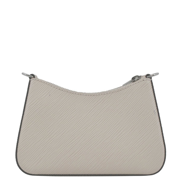 LOUIS VUITTON Marellini Shoulder Bag Cream back side