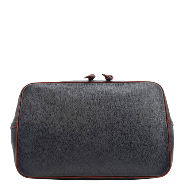 LOUIS VUITTON NeoNoe Monogram Empreinte Leather Shoulder Bag Navy Blue