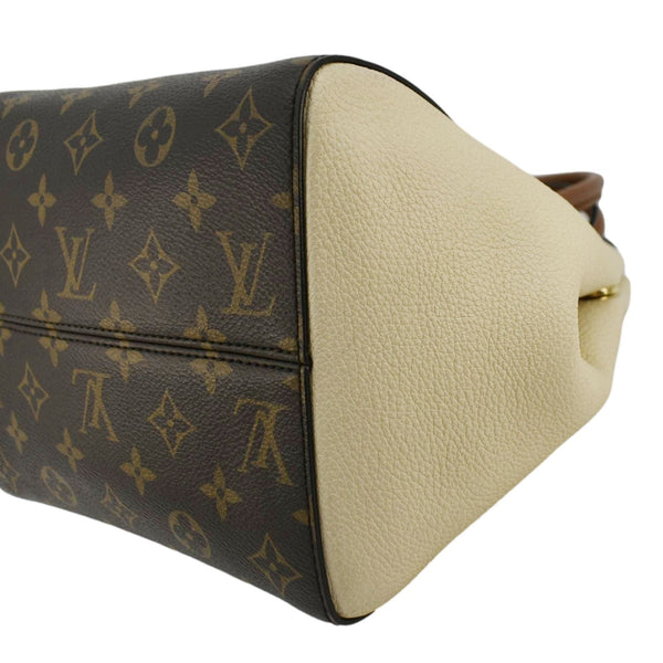 LOUIS VUITTON Fold MM Monogram Canvas Tote Bag Red