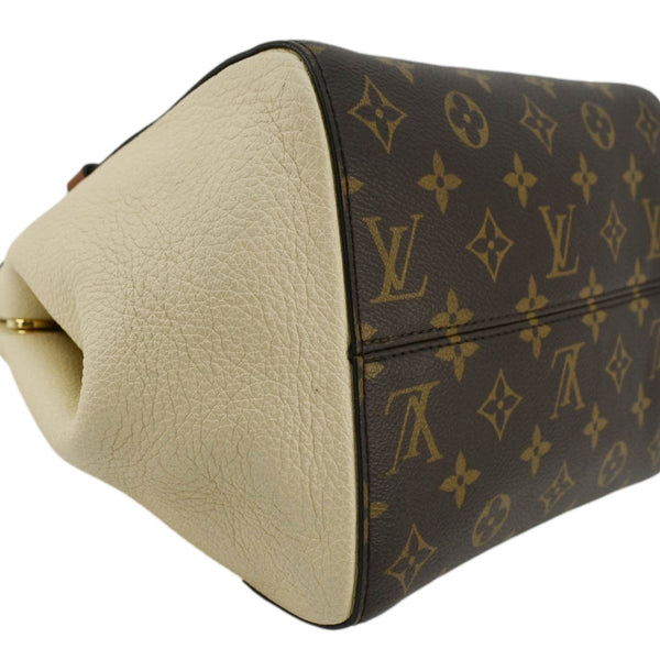 LOUIS VUITTON Fold MM Monogram Canvas Tote Bag Red