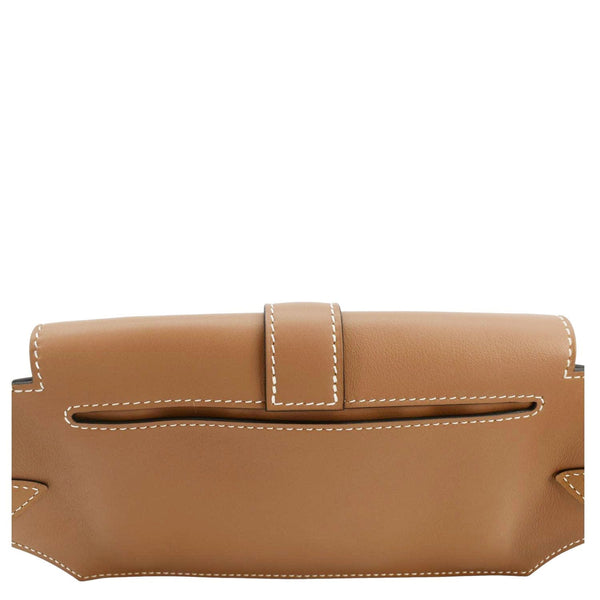 HERMES Elan Leather Pocket Belt Bag Brown
