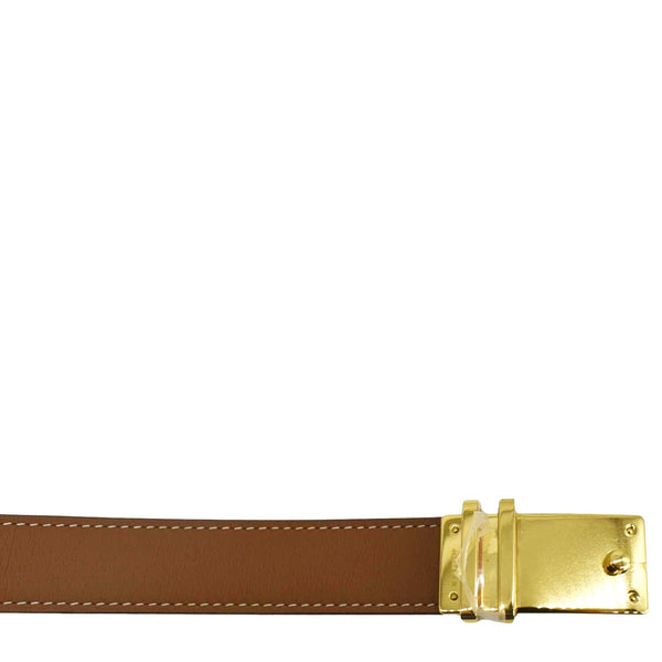 HERMES Elan Leather Pocket Belt Bag Brown