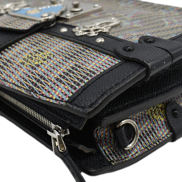 LOUIS VUITTON Trunk Clutch Damier Monogram LV Pop Crossbody Bag Multicolor